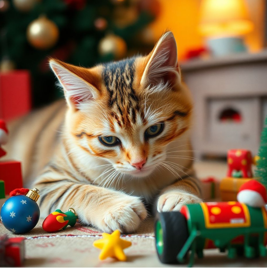 xmas cat